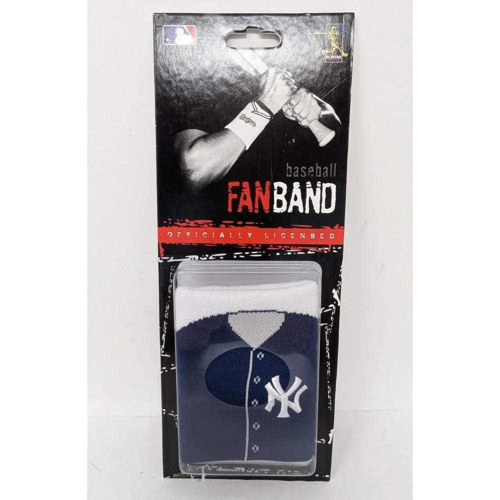 New York Yankees Wristband Armband MLB Baseball Derek Jeter Fanband